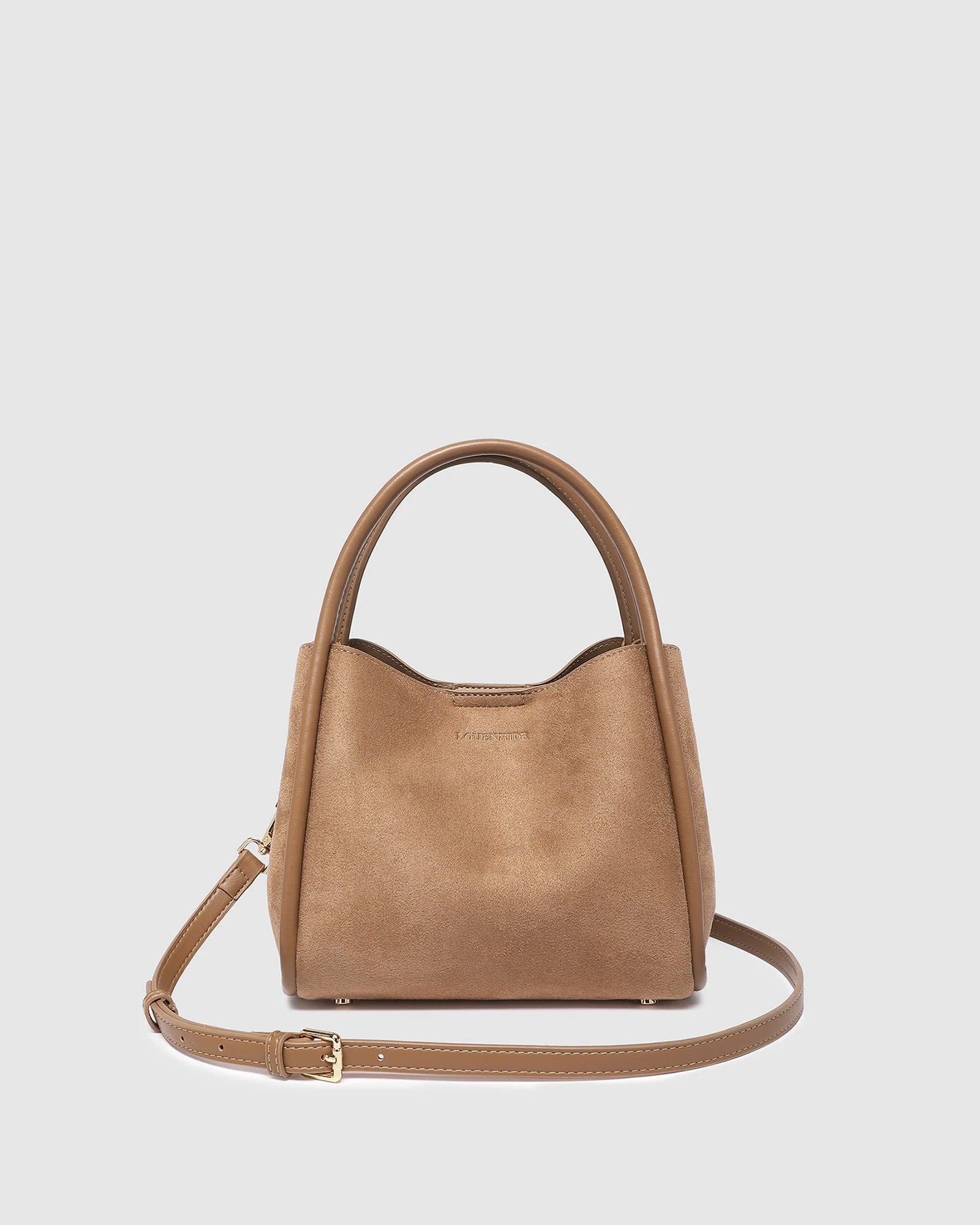 Steffie Mini Suede Tote Bag