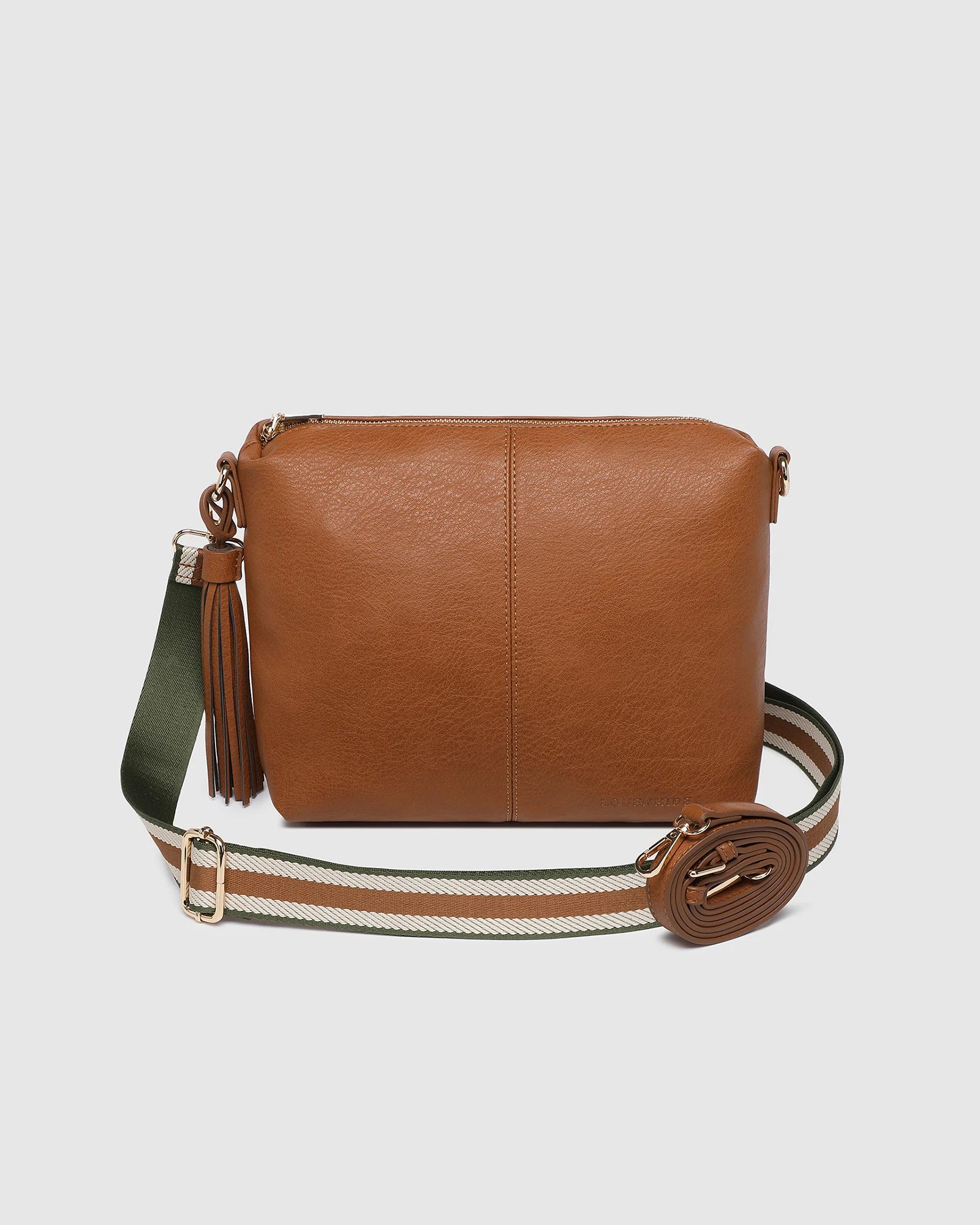 Daisy Stripe Crossbody Bag