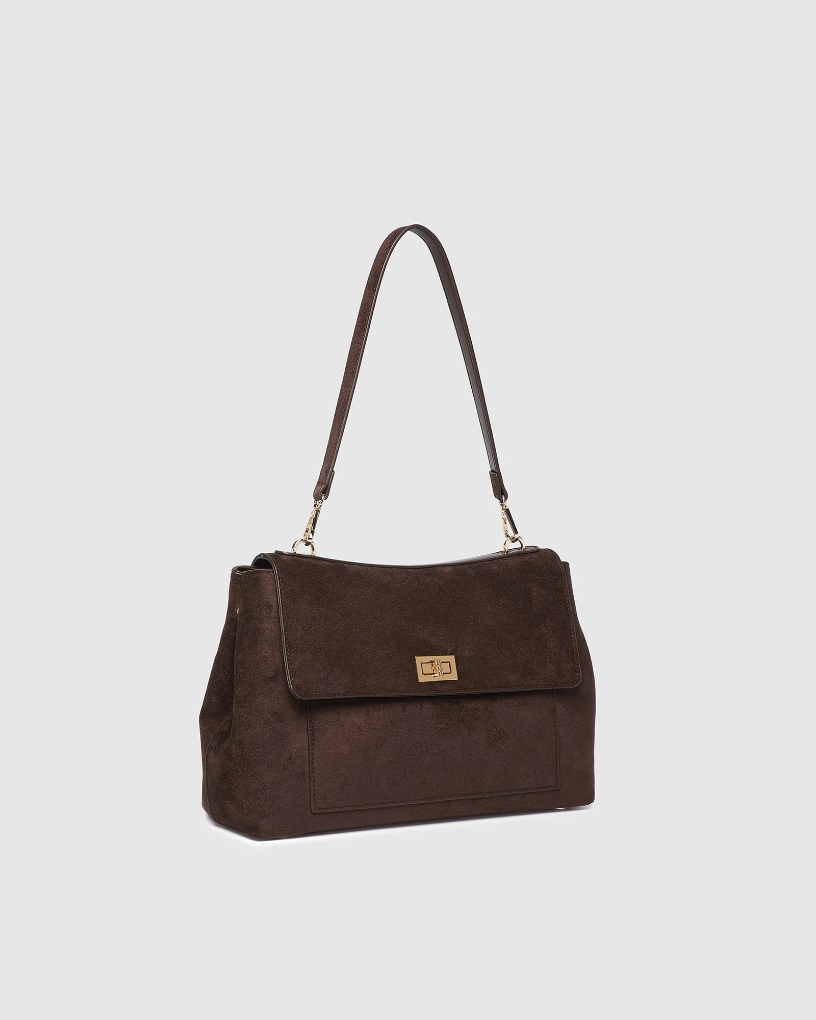 Arden Suede Shoulder Bag