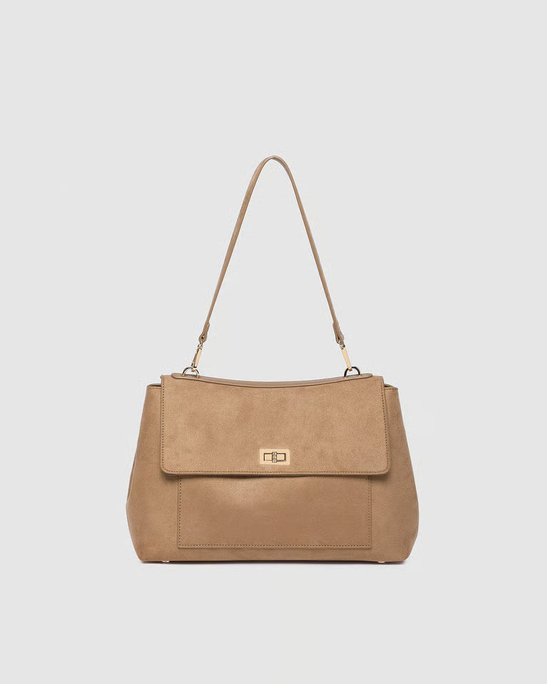 Arden Suede Shoulder Bag