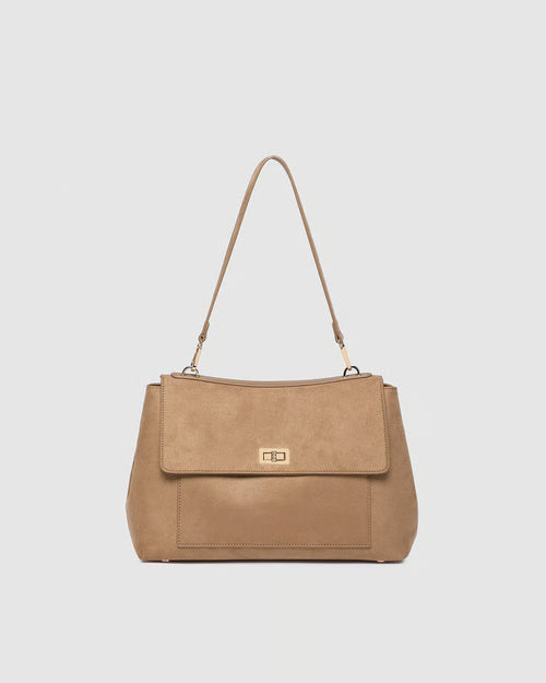Arden Suede Shoulder Bag